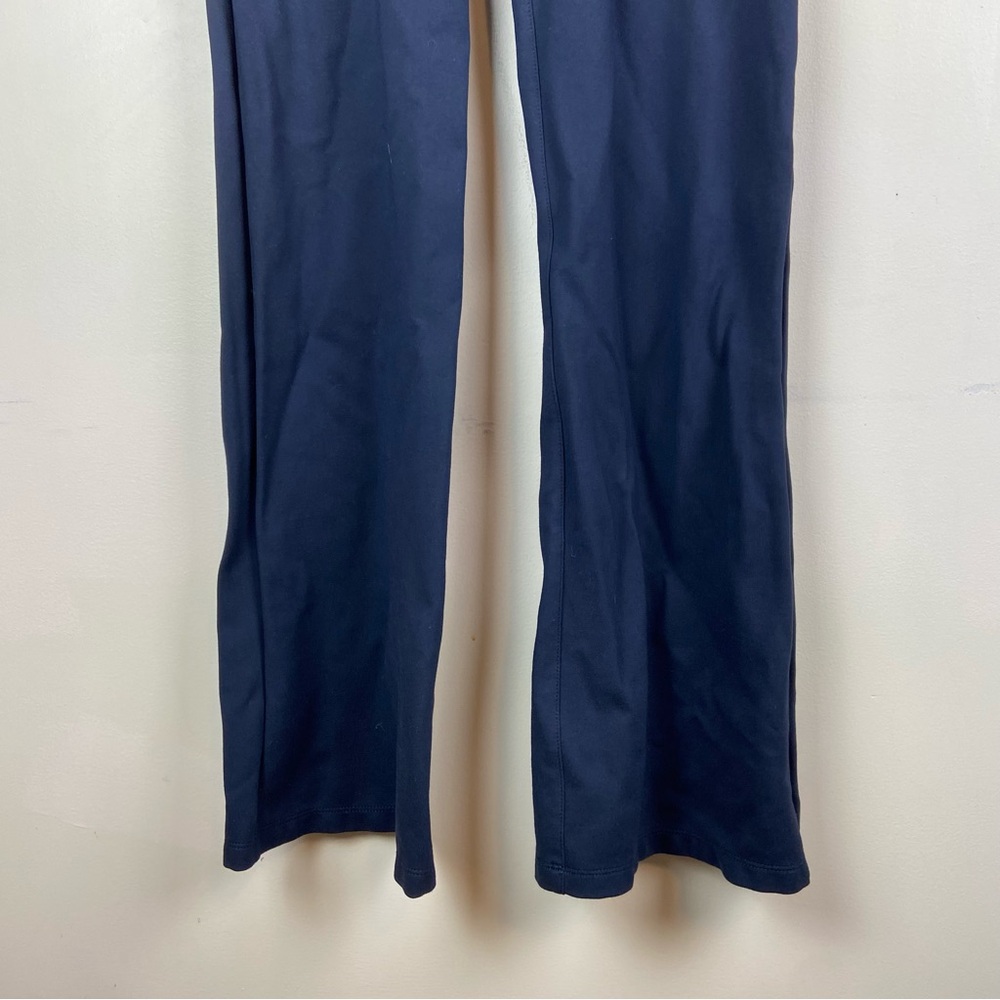 Betabrand Classic Dress Pants Yoga Pants Bootcut Navy Blue Stretch Office Work M - Picture 8 of 13